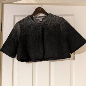 Lundstrom Collection Crop Wool Blend Jacket